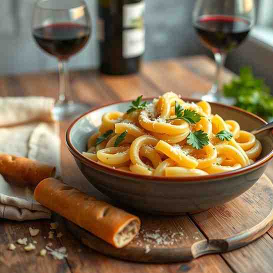 Creamy Garlic Ditalini - Best Pasta to Make Tonight
